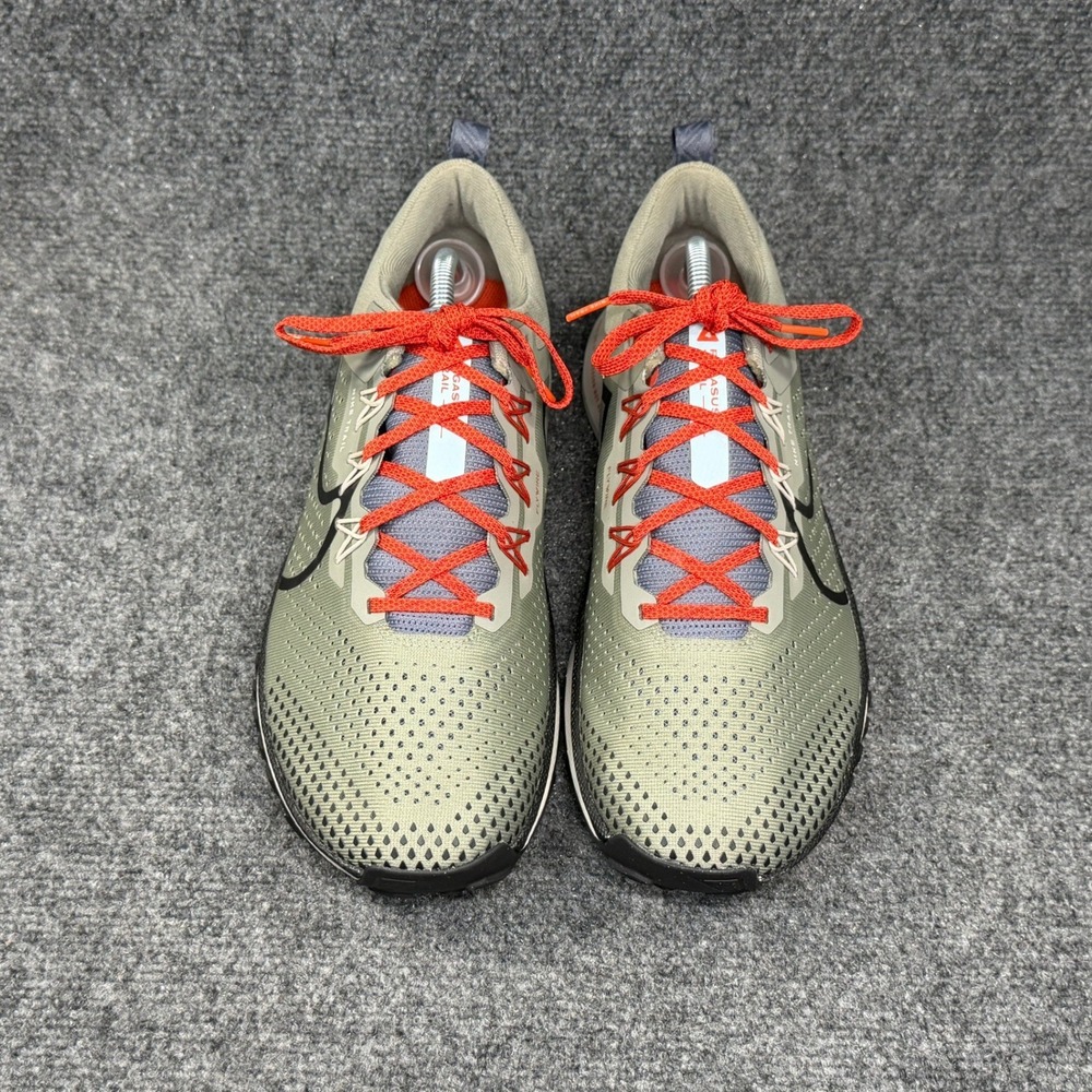 Nike React Pegasus Trail 4 Running Shoes Men's 11 Dark Stucco Athletic Training - Picture 3 of 14
